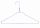 Metal laundry hanger