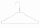 Metal laundry hanger