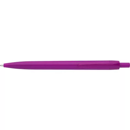 Plastic ballpoint pen, magenta – price includes branding