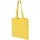 Carolina cotton shopping bag, yellow – price includes logo printing