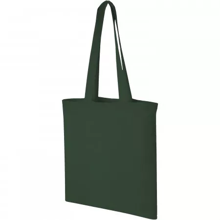 Carolina cotton shopping bag, dark green – price includes logo printing