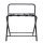 Metal hotel suitcase rack