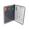 Bistro menu cover A3, 2 sheets