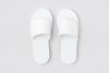 Wellness Velcro Slippers, White, Size 29.5 cm | Wellness Slippers