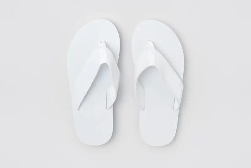 Pool sandal, white, size 29.5 cm | Wellness slippers