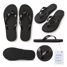 Beach Sandal – black wellness slippers