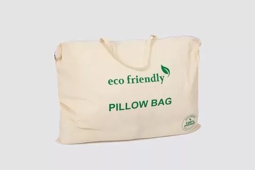 Pillow bag, cotton, 65 × 85 cm, natural colour