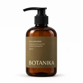   BOTANIKA Explorer shampoo & shower gel – verbena & bergamot, 320 ml