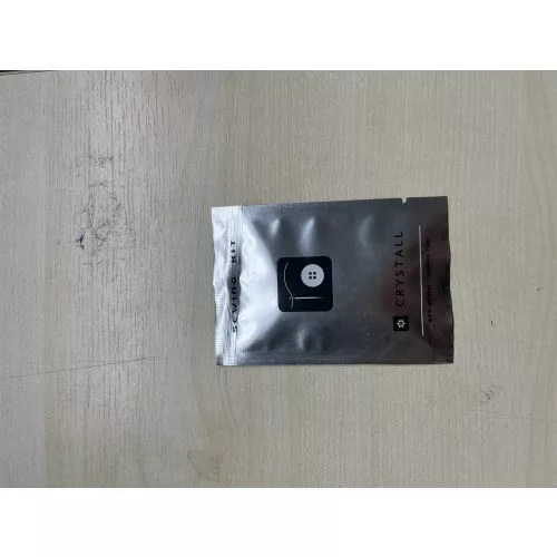 Hotel sewing kit in an aluminium pouch