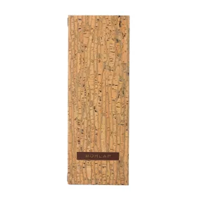Cork wine list cover for A3 inserts
