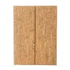 Cork wine list cover for A3 inserts