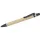 Bamboo ballpoint pen, black – price includes logo printing as well
