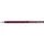 Aluminium ballpoint pen with stylus, burgundy – price includes logo printing