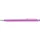 Aluminium ballpoint pen with stylus, pink – price includes logo printing