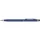 Aluminium ballpoint pen with stylus, navy – price includes logo printing