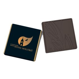 4x4 cm mini chocolate (milk chocolate, dark chocolate)
