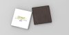 4x4 cm mini chocolate (milk chocolate, dark chocolate)
