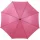 Automatic wooden-frame umbrella, pink – price includes logo printing as well