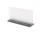 Acrylic sign holder with black base, 20 × 10 cm, landscape