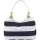 Nautica beach bag, blue/white – price includes branding