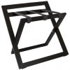 Hotel luggage rack (with backrest)