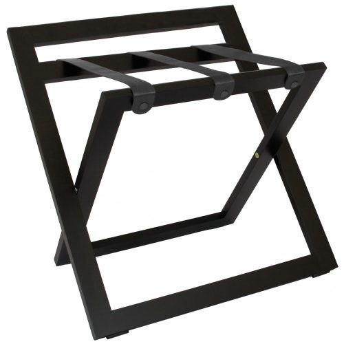 Hotel luggage rack (with backrest)