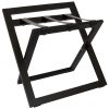 Hotel luggage rack (with backrest)