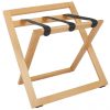 Hotel luggage rack (with backrest)