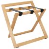 Hotel luggage rack (with backrest)