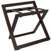 Hotel luggage rack (with backrest)