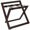 Hotel luggage rack (with backrest)