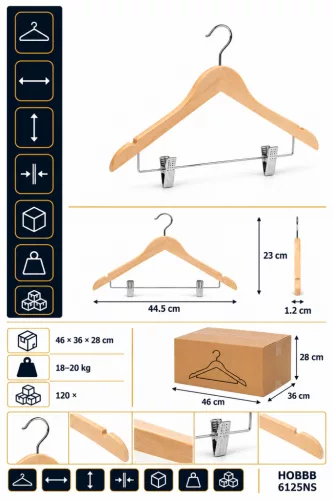HOBBB Terslev hanger, natural