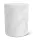 Sano bathroom waste bin with swing lid – white marble effect