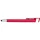 Ballpoint pen with phone holder, blue ink refill, red – price includes logo printing
