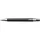 Ballpoint pen with metal clip, black – price includes logo printing