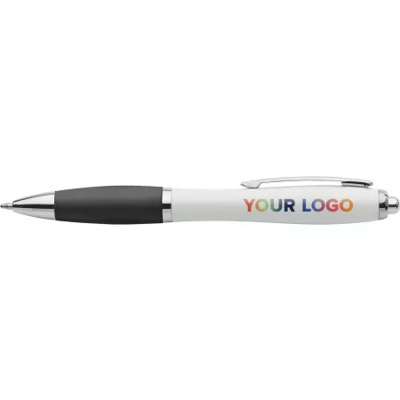 Recycled ABS ballpoint pen, black – price includes branding