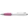 Recycled ABS ballpoint pen, pink – price includes branding