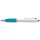 Recycled ABS ballpoint pen, light blue – price includes branding
