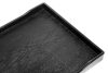 Black bathroom tray