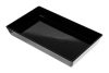 Black bathroom tray