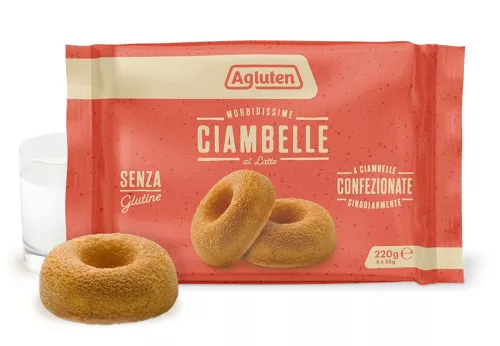 Agluten Ciambelle – milk doughnuts (gluten-free), 55 g
