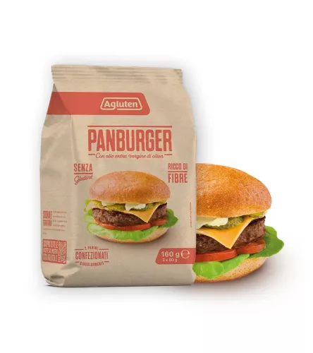 Agluten Panburger – burger buns (gluten-free), 80 g