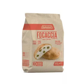   Agluten Focaccia con Olive – focaccia with olives (gluten-free), 50 g