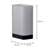 Hand dryer Slim Mini, silver, plastic 900W