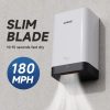 Hand dryer Slim Mini, silver, plastic 900W