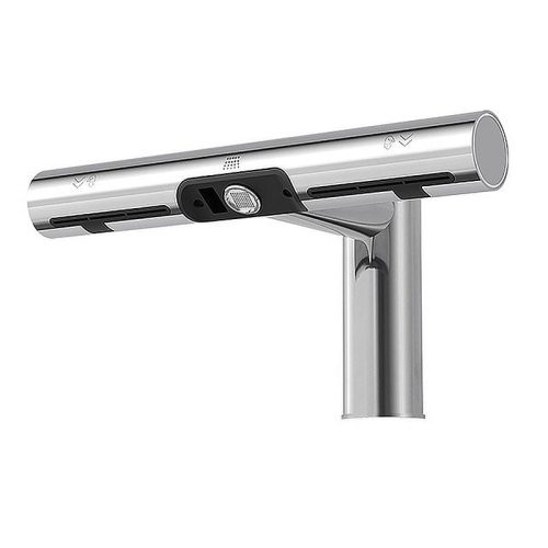 Touchless stainless hand dryer and faucet in one