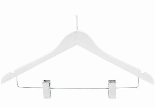 Anti-theft hanger with trouser clip