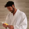 Finesse lightweight bathrobe White XL, 270 g