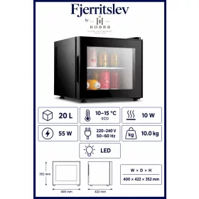 HOBBB Fjerritslev minibar fridge, 20 l