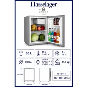 HOBBB Hasselager minibar fridge, 50 l